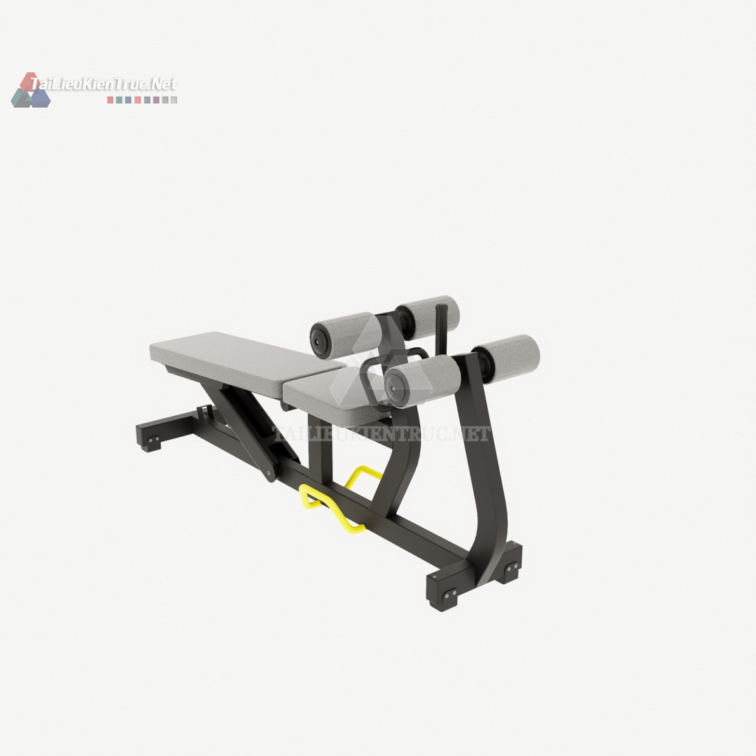 009 Ghế Tập Bụng Dốc (Decline Sit-Up Bench) - Tải Xuống Miễn Phí