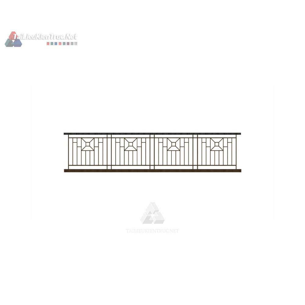 018 Lan can sắt mỹ thuật sketchup tải miễn phí