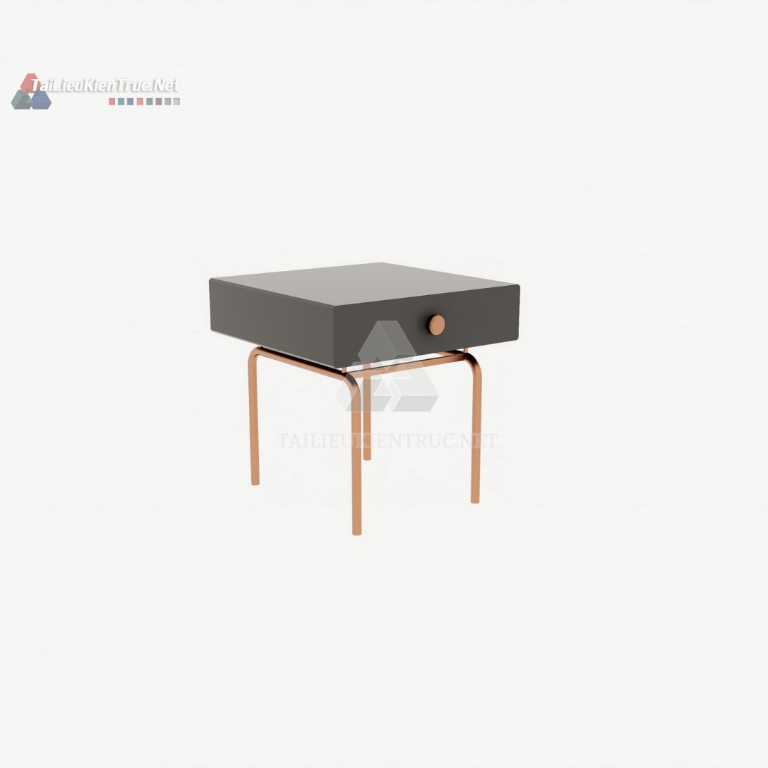 015 Mẫu Tủ Đầu Giường SketchUp Hiện Đại – Nét Tinh Tế Cho Không Gian Tối Giản