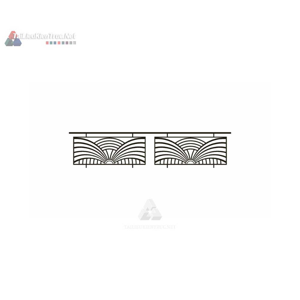 032 Tải Miễn Phí Thư Viện Lan Can Sắt Mỹ Thuật Hiện Đại SketchUp – Mẫu Thiết Kế Độc Đáo
