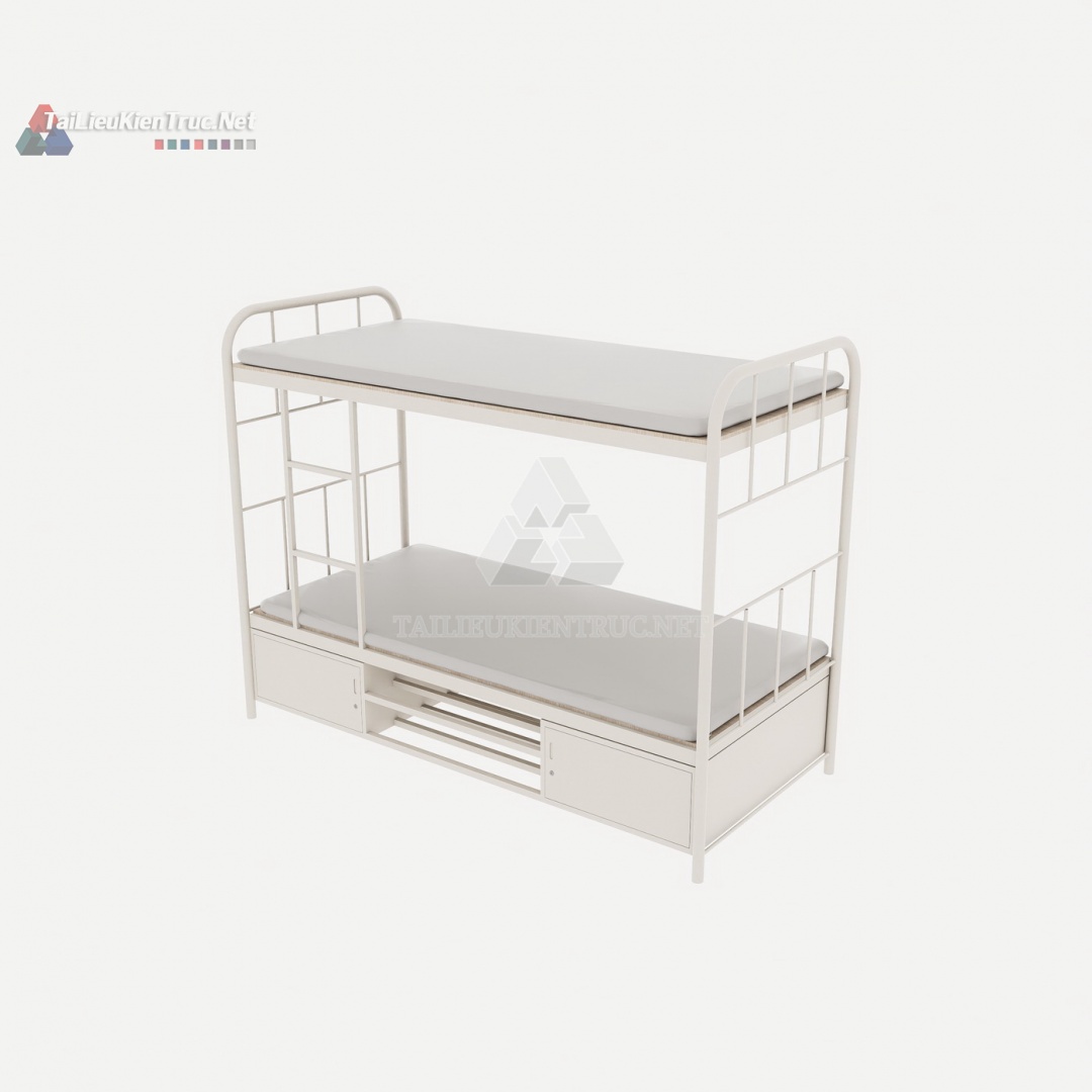 013 Giường tầng sketchup miễn phí