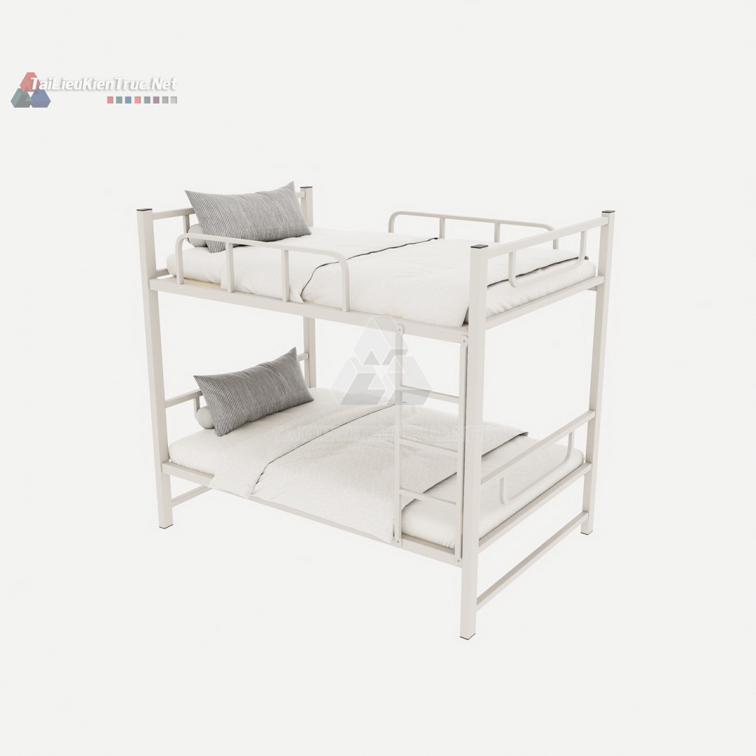 014 Giường tầng sketchup miễn phí