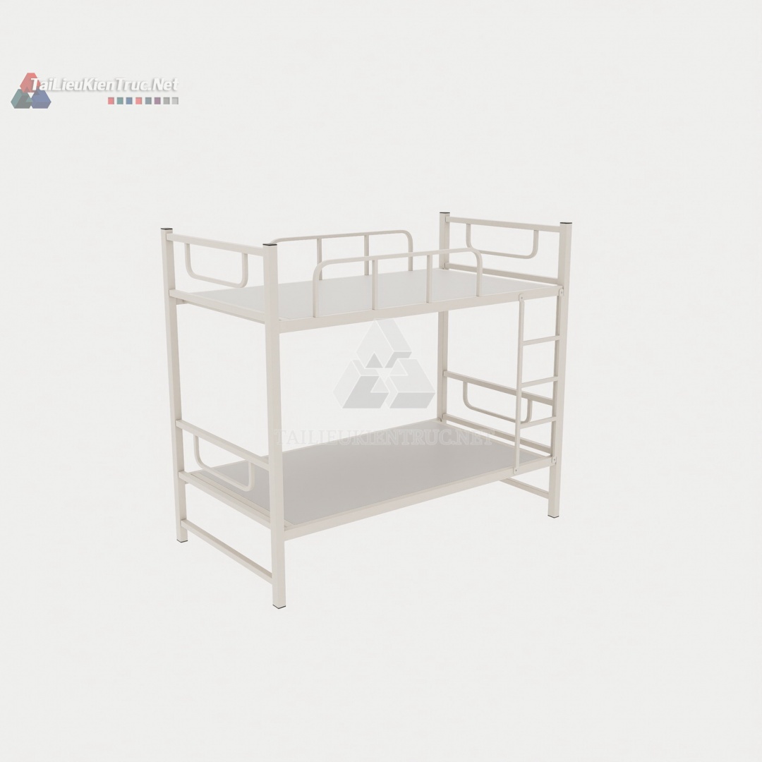 022 Giường tầng sketchup miễn phí