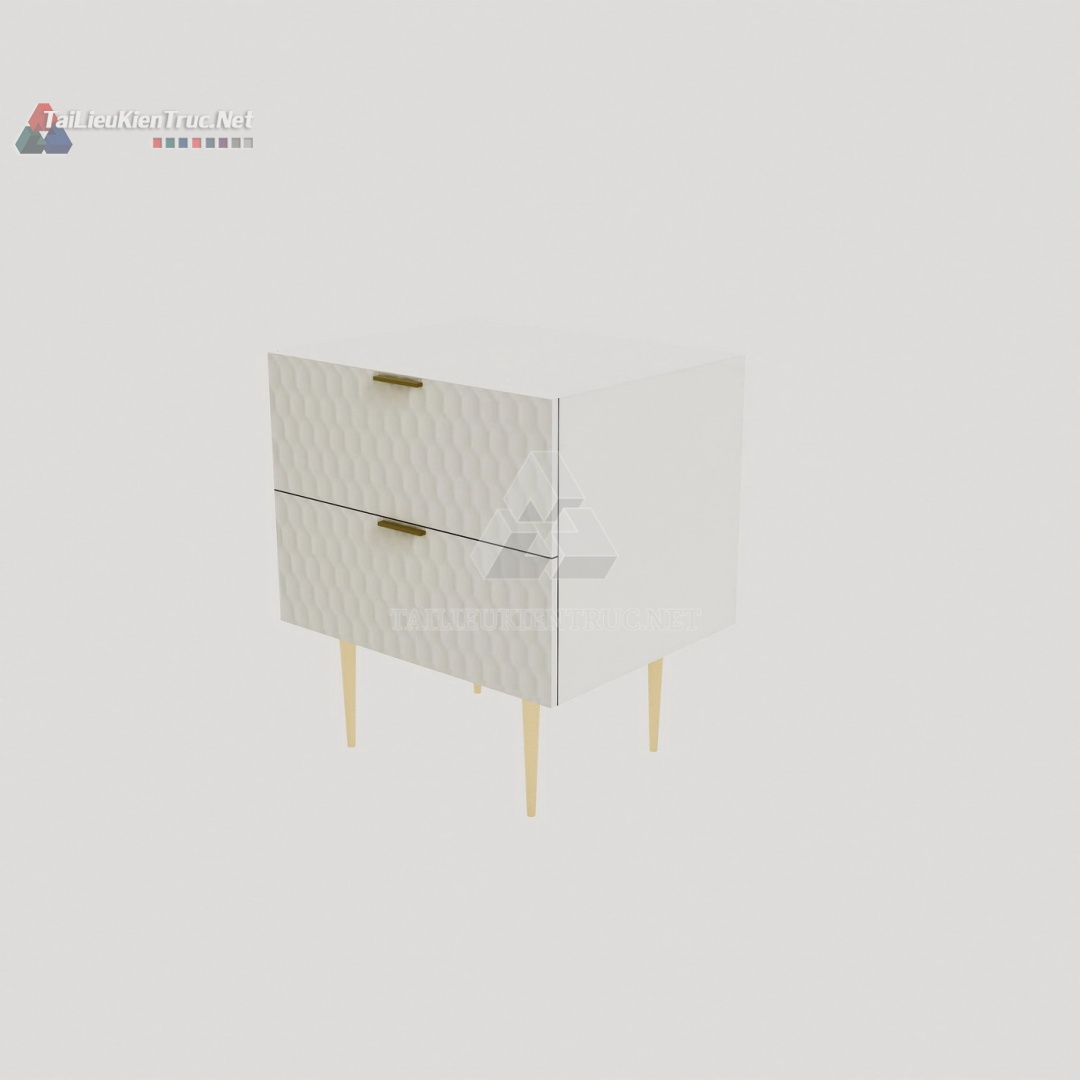 029 Tab đầu giường sketchup tải về miễn phí