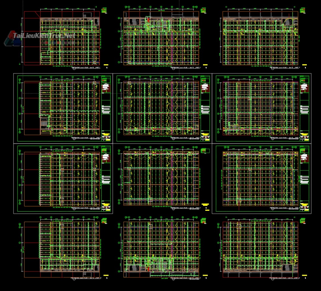 Thư viện autocad Bản vẽ mẫu thiết kế Pccc Samsung Thái Nguyên