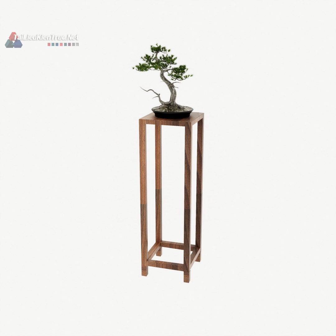 003. Mô hình bonsai sketchup miễn phí