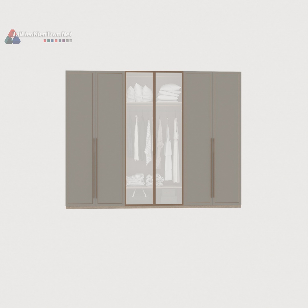 020 Tủ áo sketchup miễn phí tải về