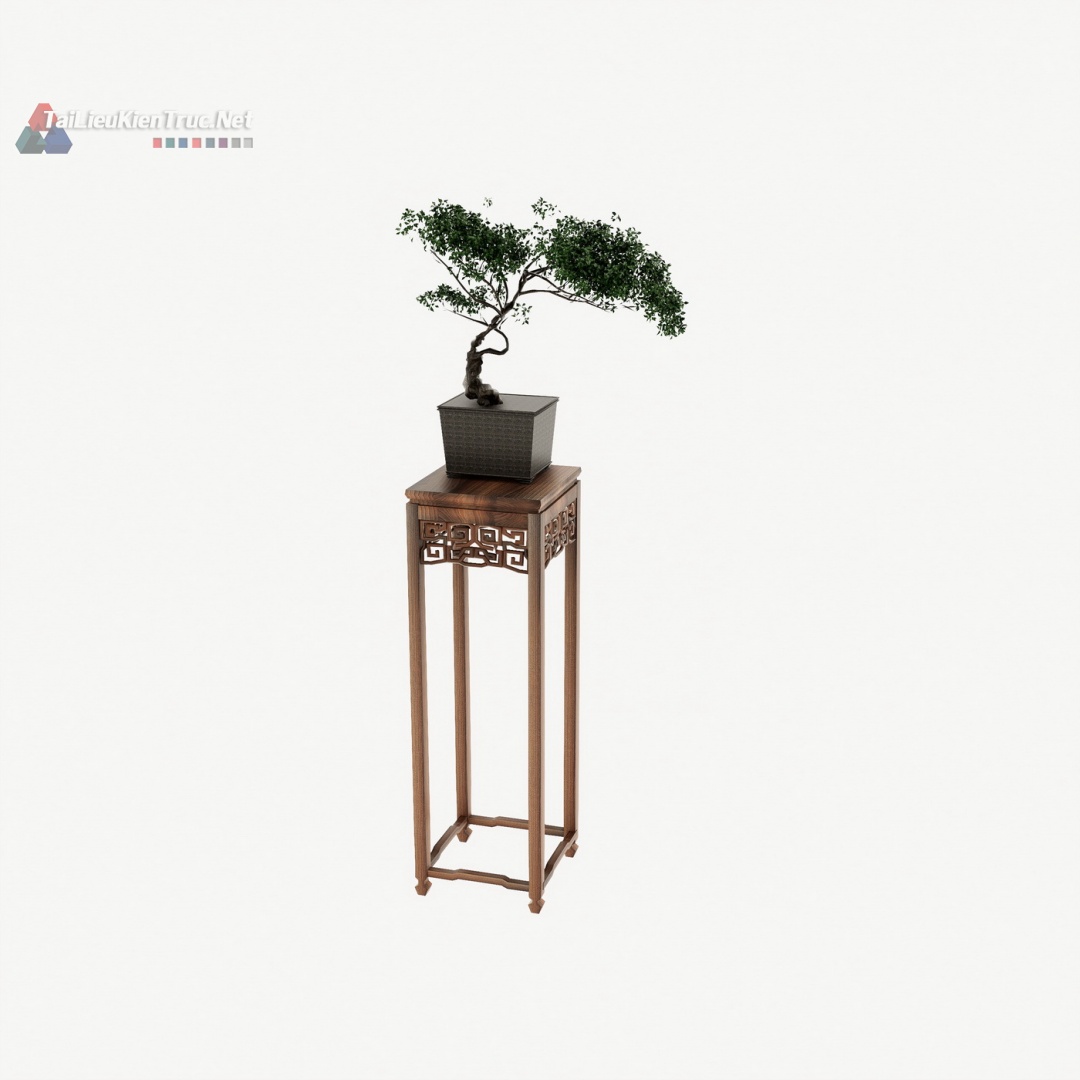 009. Thư viện cây bonsai sketchup miễn phí