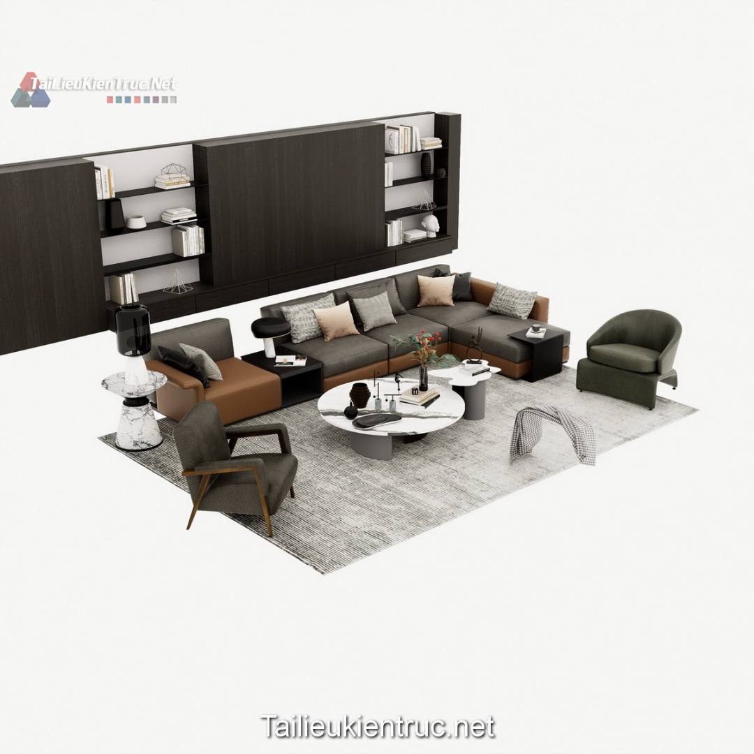 275. Model sofa sketchup miễn phí tải về