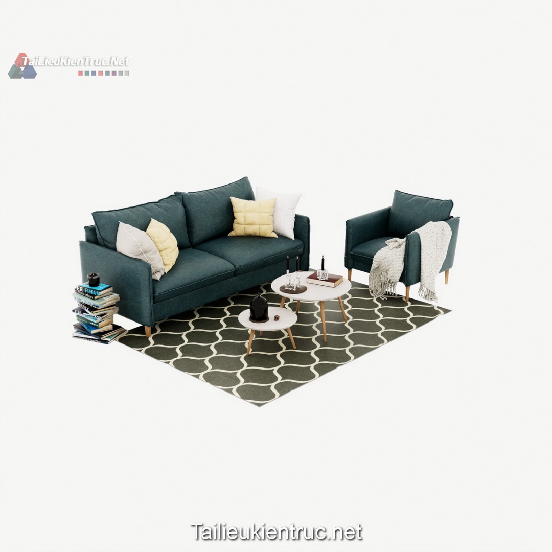 279. Model sofa sketchup miễn phí tải về