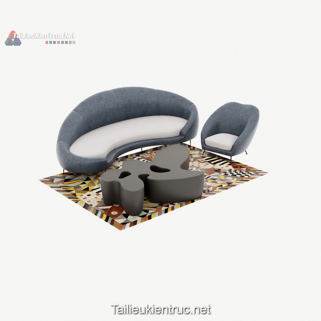 280. Model sofa sketchup miễn phí