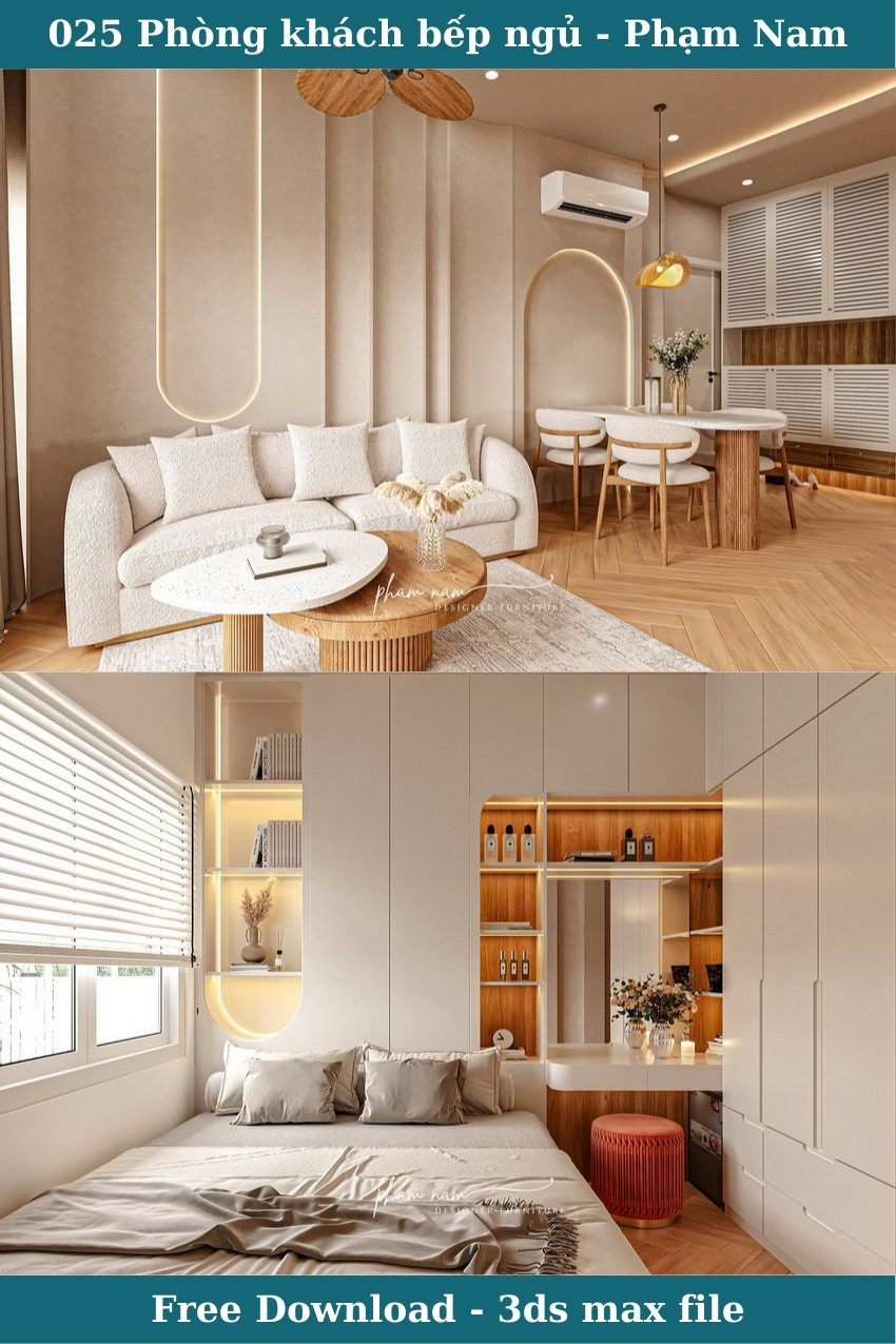 025. Thiết kế nội thất ấn tượng của Phạm Nam