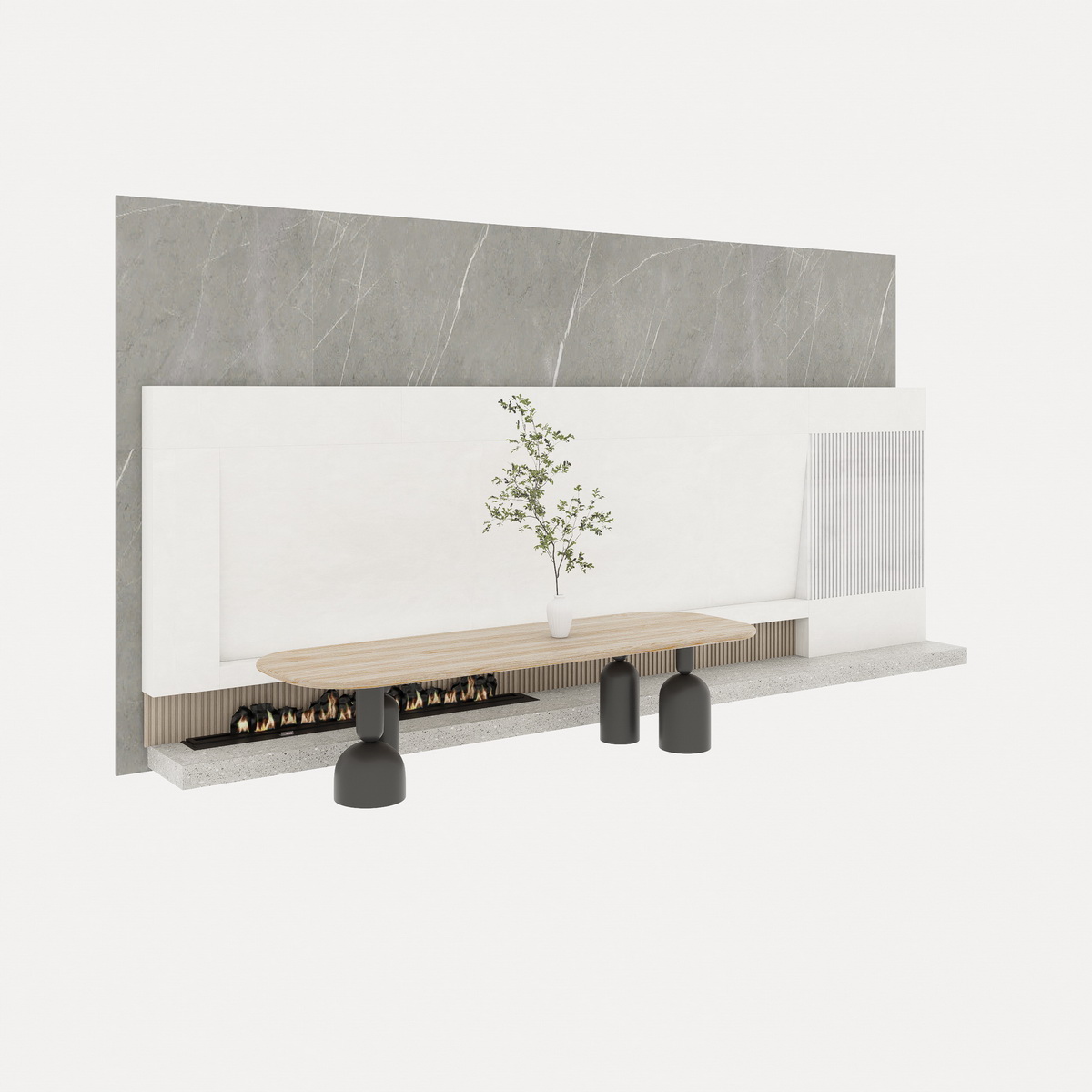 213. Bàn ăn hiện đại file sketchup miễn phí