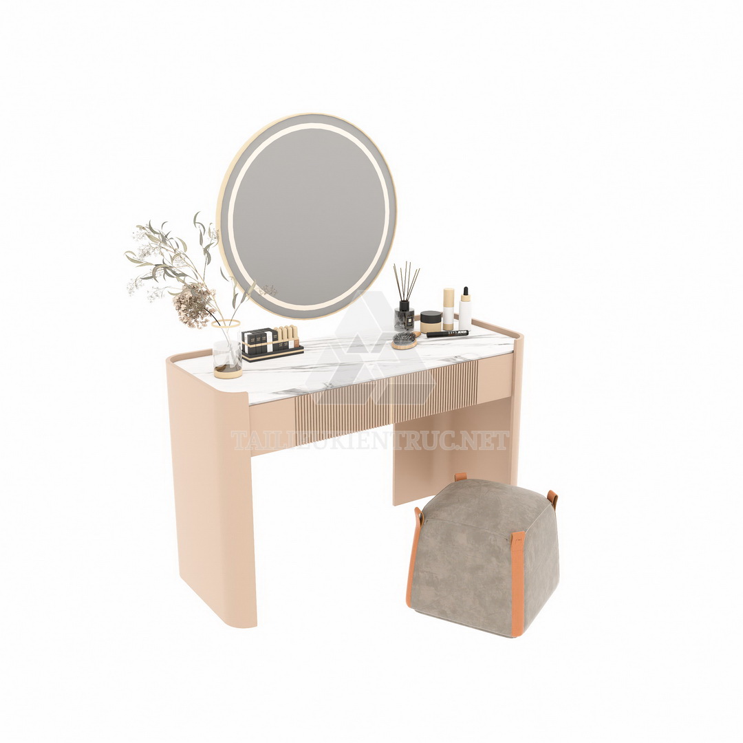 39. Bàn trang điểm sketchup miễn phí tải về