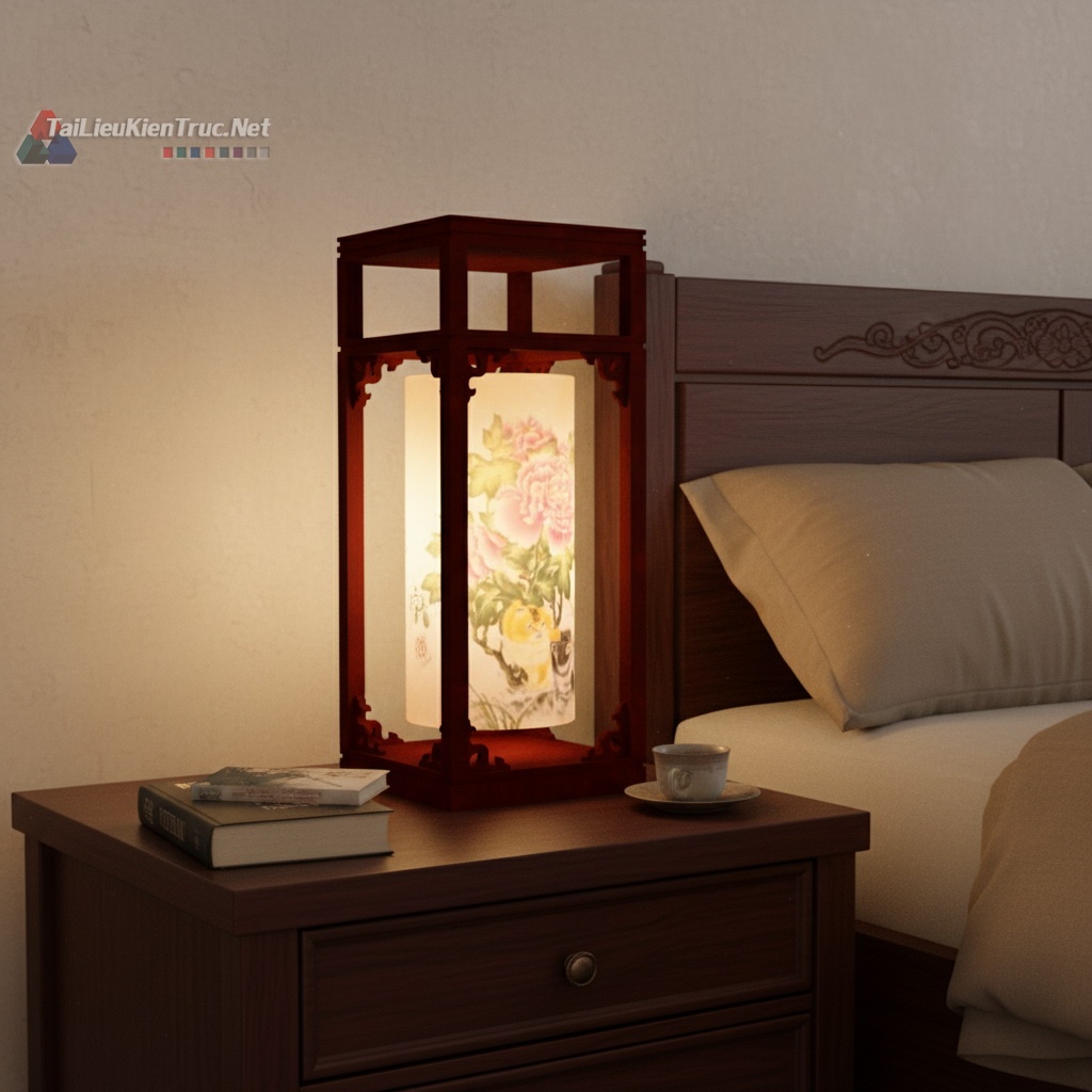 6. Tải về đèn bàn sketchup miễn phí