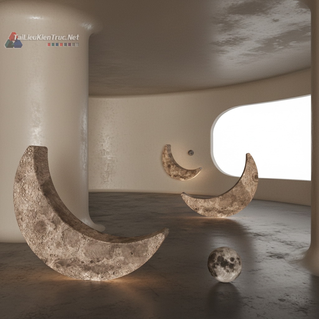 28. Tải miễn phí đèn trang trí hình trăng