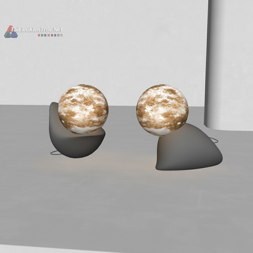 30. Đèn trăng file sketchup miễn phí