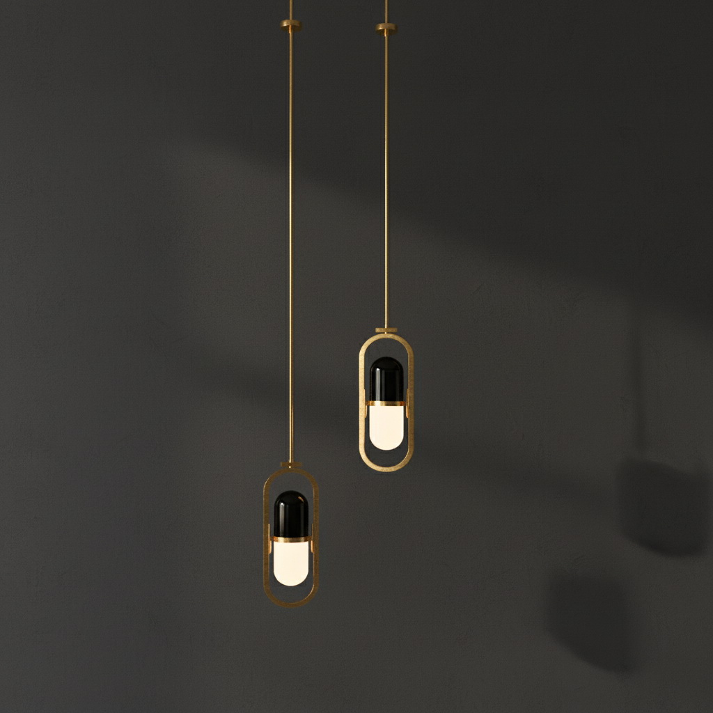 15. Model đèn thả hiện đại sketchup