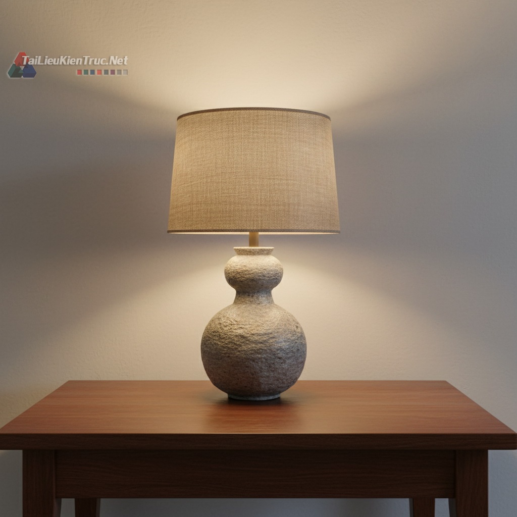 37. Tải miễn phí đèn bàn sketchup