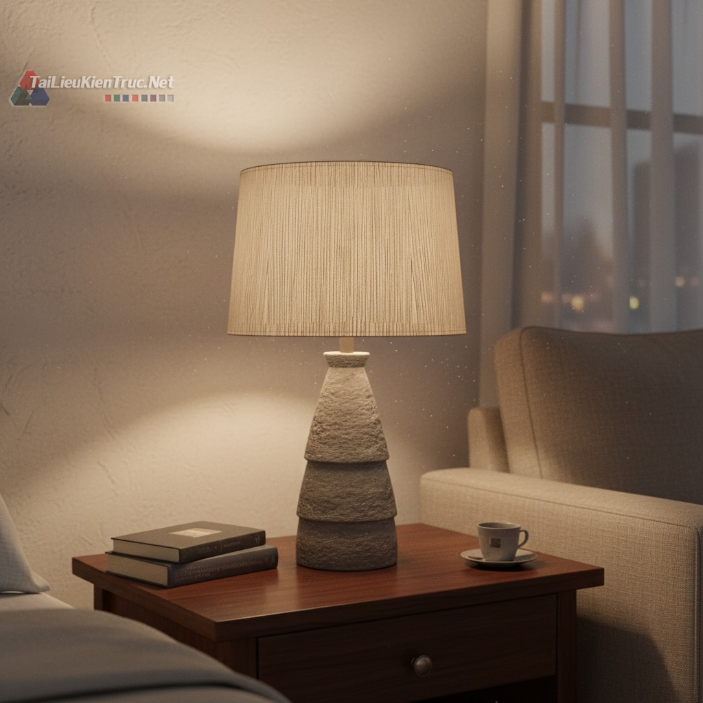 38. Model đèn bàn sketchup miễn phí