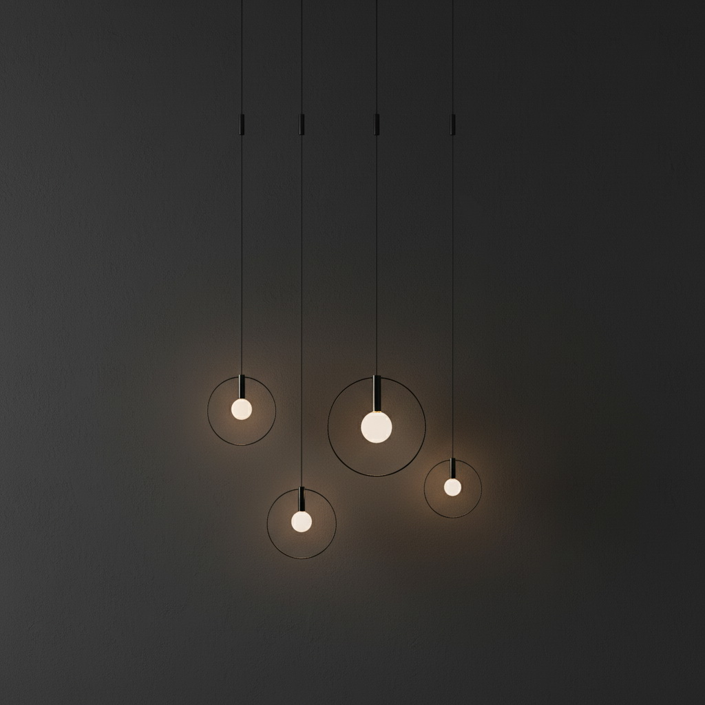 22. Model sketchup đèn thả hiện đại miễn phí