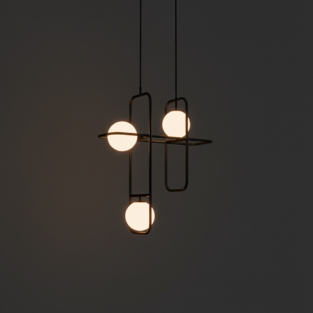 26. Model sketchup đèn thả hiện đại tải miễn phí