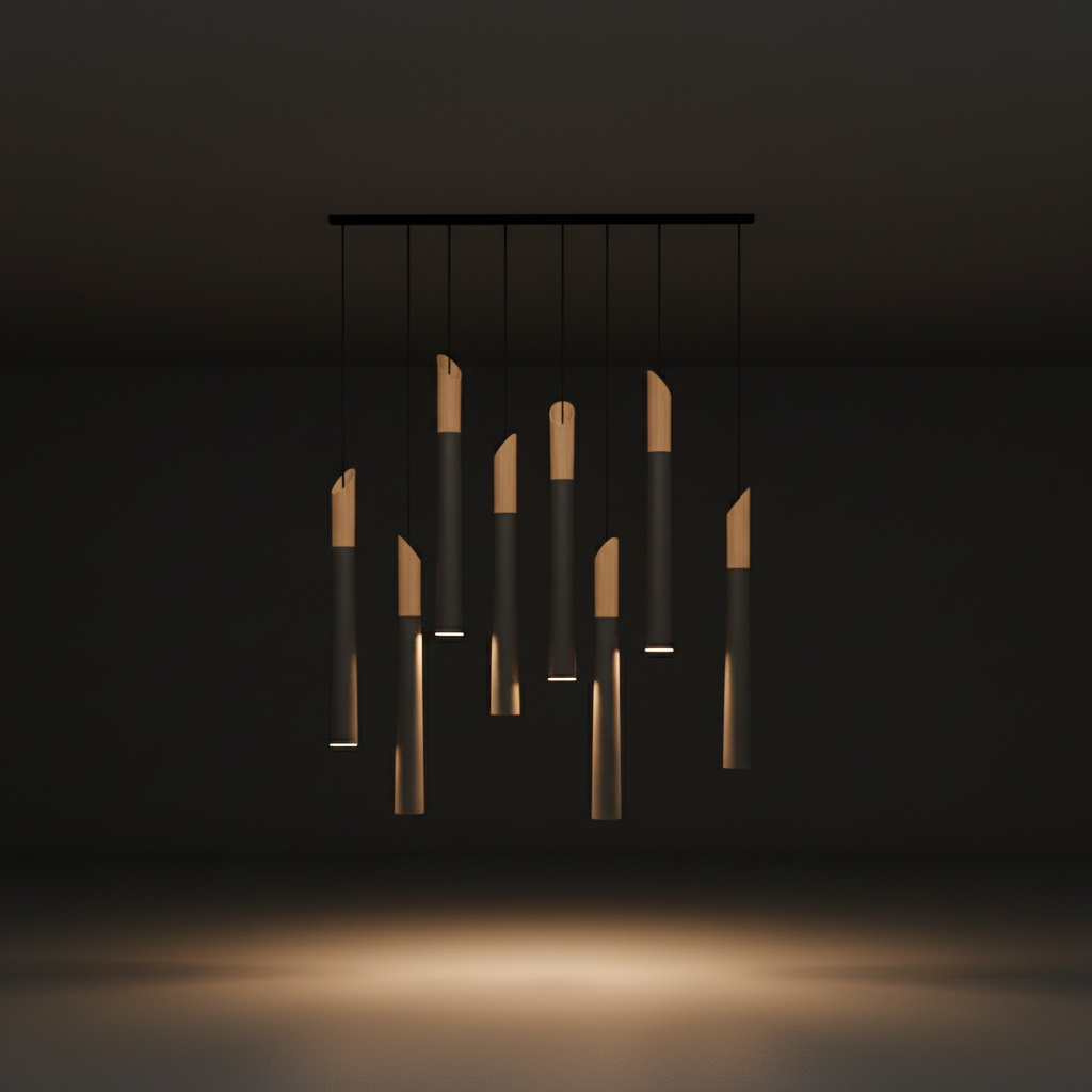 27. Model đèn thả hiện đại sketchup