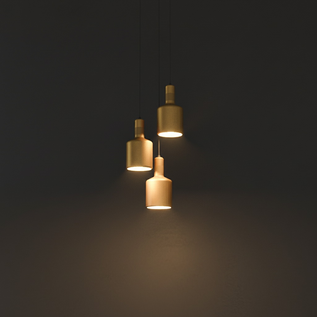 34. Đèn thả sketchup hiện đại miễn phí