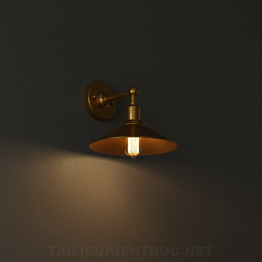 3. Đèn treo tường sketchup miễn phí