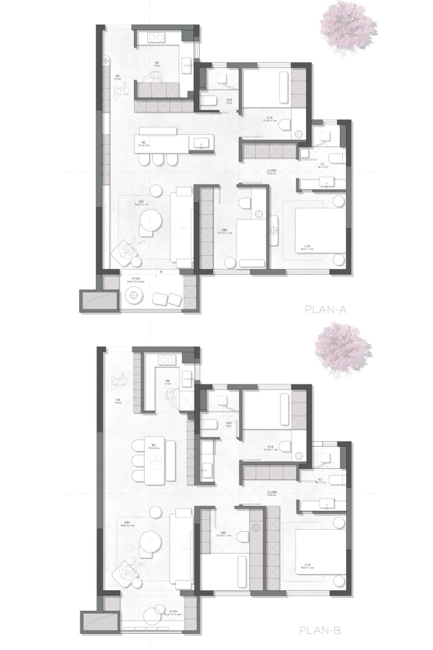 38. Mặt bằng căn hộ 96m2