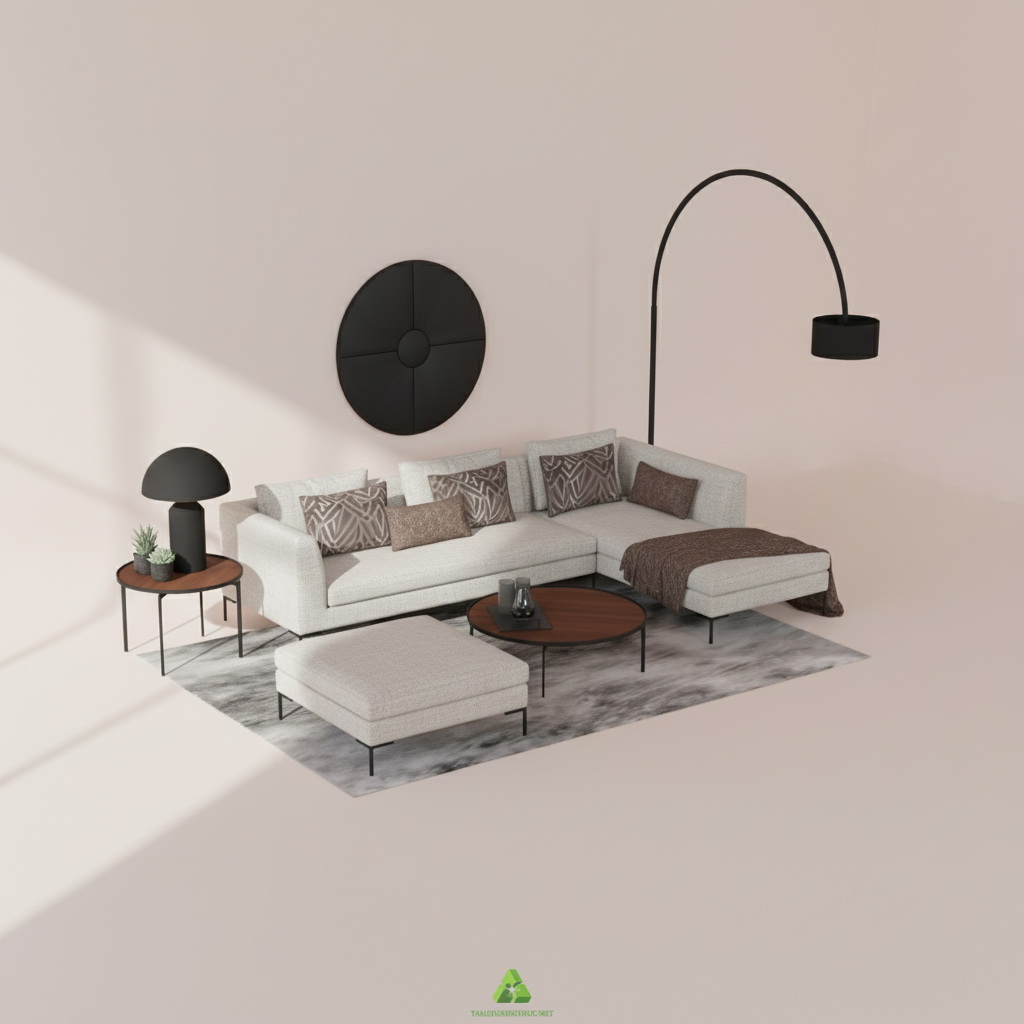 281. Model sofa sketchup miễn phí