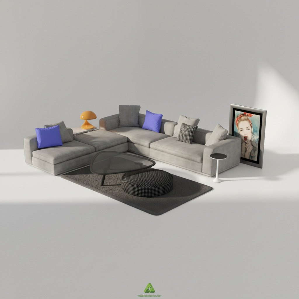 293. Tải miễn phí bộ sofa sketchup