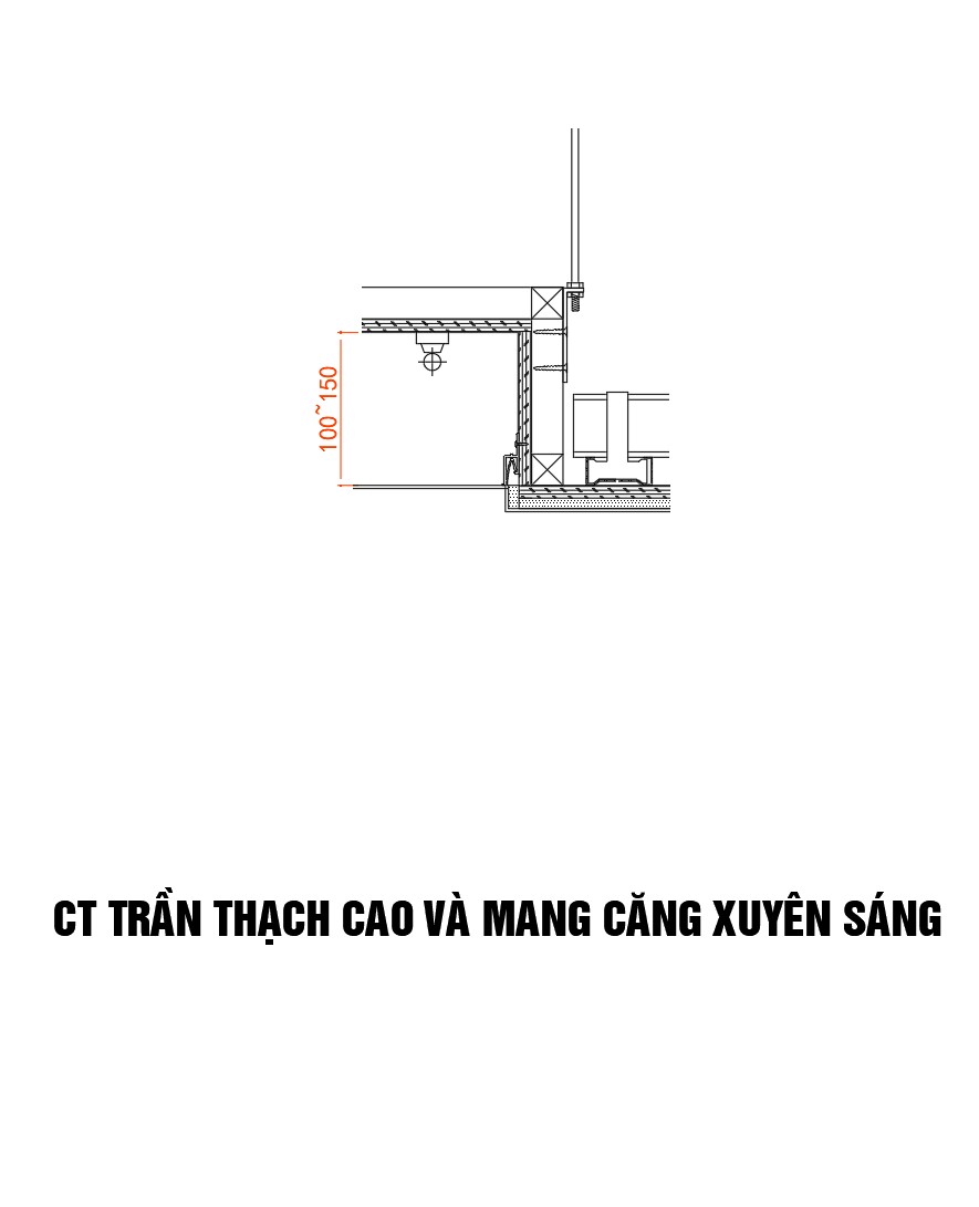 20. Chi tiết liên kết màng căng xuyên sáng