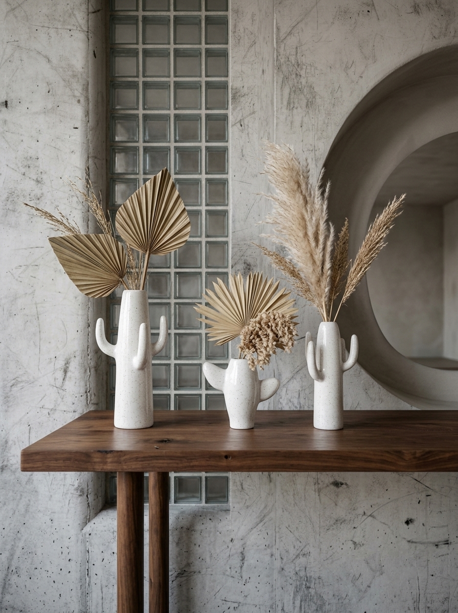 210. Sketchup model decor bình bông trang trí