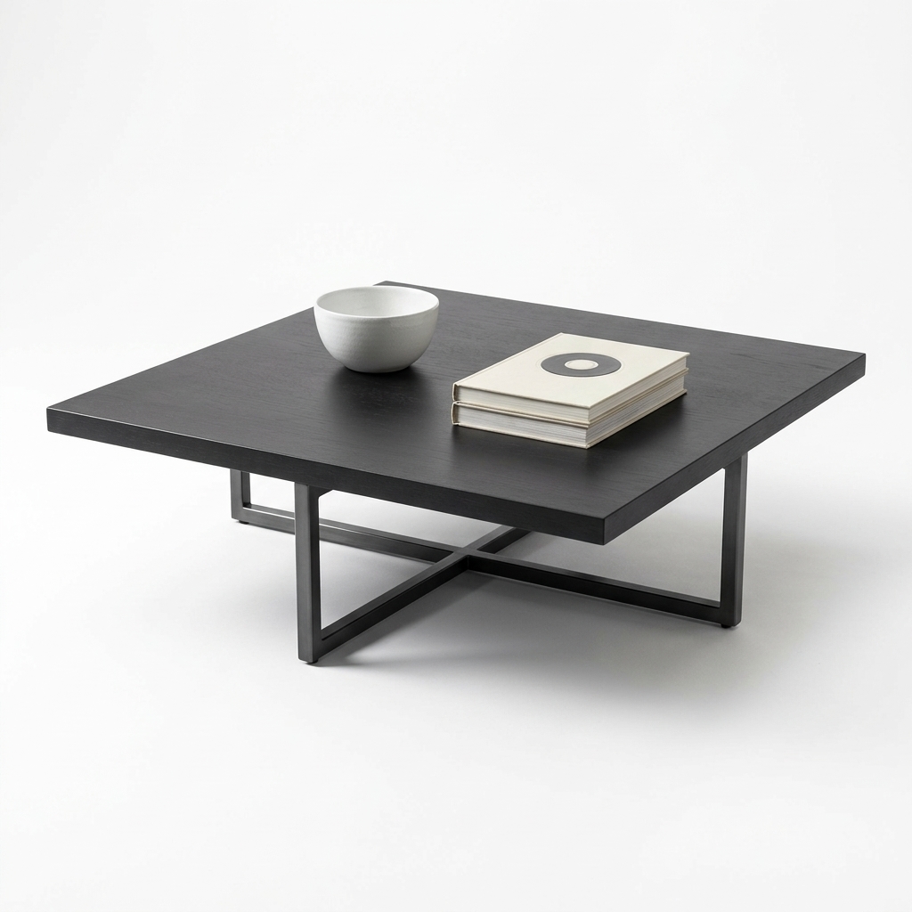 40. Model bàn trà vuông file Sketchup