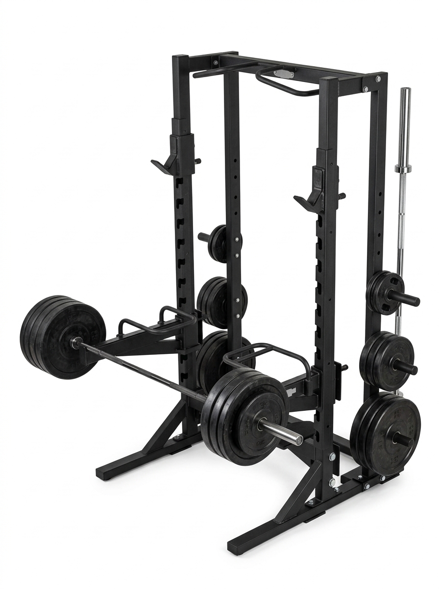 33. Model sketchup Khung gánh tạ (Squat Rack)