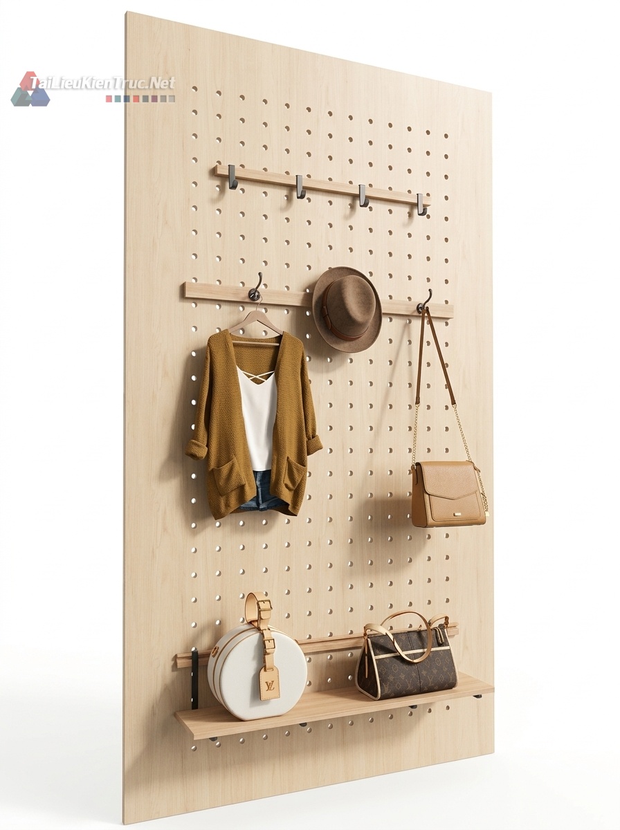 Thư viện SketchUp kệ treo đồ 002