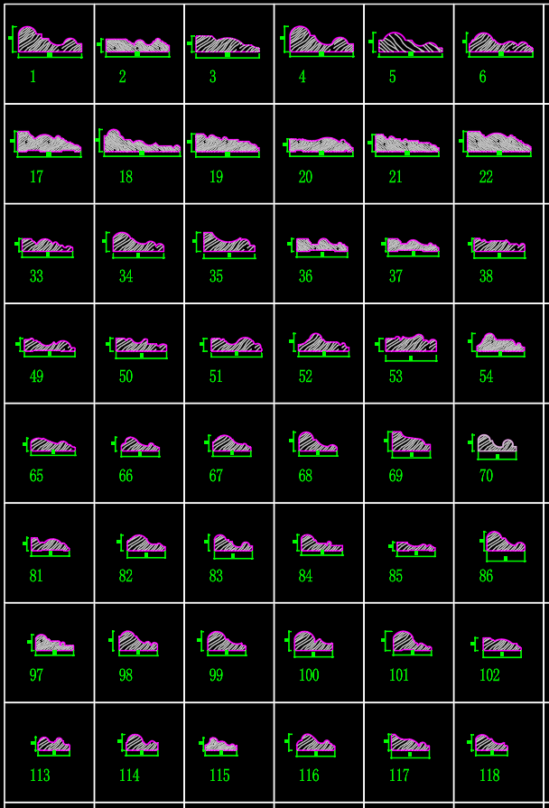 15. Thư viện cad nẹp phào tân cổ điển miễn phí