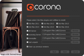 Plugins 3DsMax Corona 1.1.1