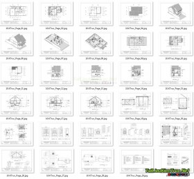 Hồ sơ thiết kế thi công nhà phố 3 tầng 9x11m - 008