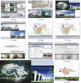 Đồ án tốt nghiệp kiến trúc - Trung tâm Văn hóa thanh thiếu niên Hà Nội