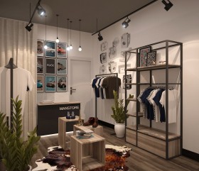  Sence Shop 004 - Thiết kế Shop Quần Áo