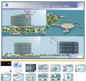 Đồ án tốt nghiệp kiến trúc - Thiết kế Khách sạn Hoàng Tân - Quảng Ninh