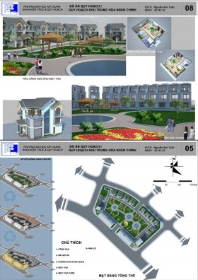 Đồ án Quy hoạch 1 - Quy hoạch khu Trung hòa Nhân Chính - Hà Nội