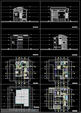 Hồ sơ thiết kế phương án Biệt thự 3 Tầng diện tích 10,25x13,25m - 0102