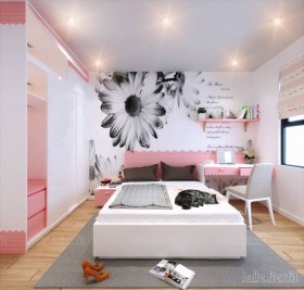 Sence Phòng Ngủ trẻ con 00020 - Thiết kế nội thất phòng ngủ con phong cách hiện đại
