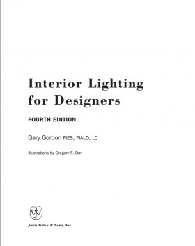 Sách thiết kế ánh sáng trong nội thất Interior Lighting for Designers