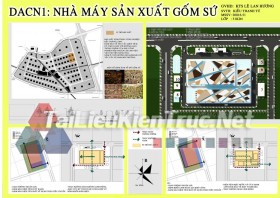 Đồ án công nghiệp nhà máy sản xuất gốm sứ- Kiều Thanh Tú MS46
