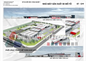 Đồ án công nghiệp nhà máy sản xuất MOTO- Nguyễn Ánh Hồng MS54
