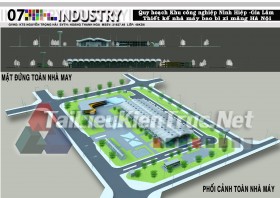 Đồ án tổng hợp quy hoạch khu công nghiệp Ninh Hiệp- Thiết kế nhà máy bao bì xi măng